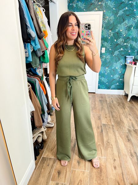 Air essentials inspired jumpsuit from Amazon!
Spanx | fall outfit | romper 

#LTKtravel #LTKunder100 #LTKSeasonal