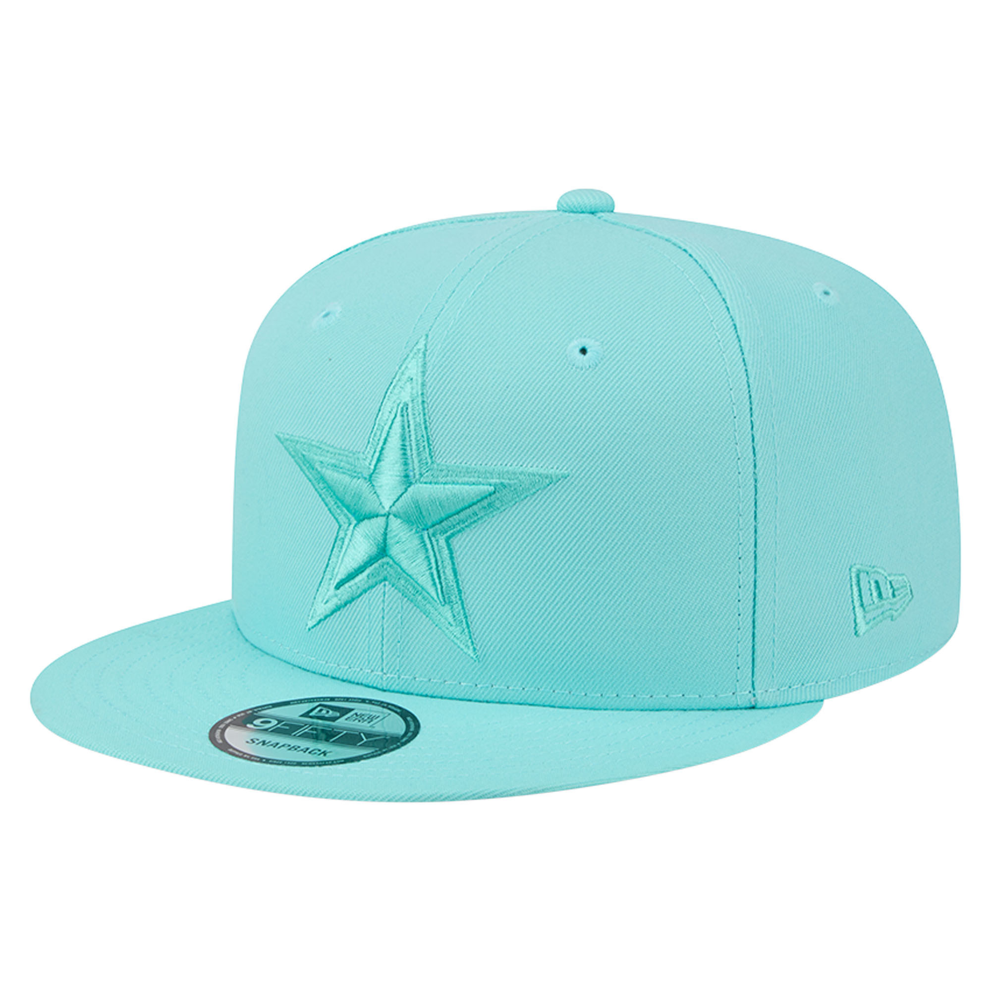 Men's New Era Turquoise Dallas Cowboys Colorpack 9FIFTY Snapback Hat | NFL Shop