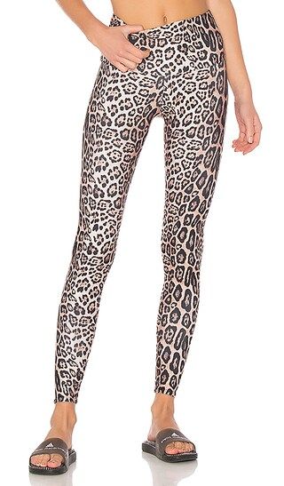 High Rise Legging in Leopard | Revolve Clothing (Global)