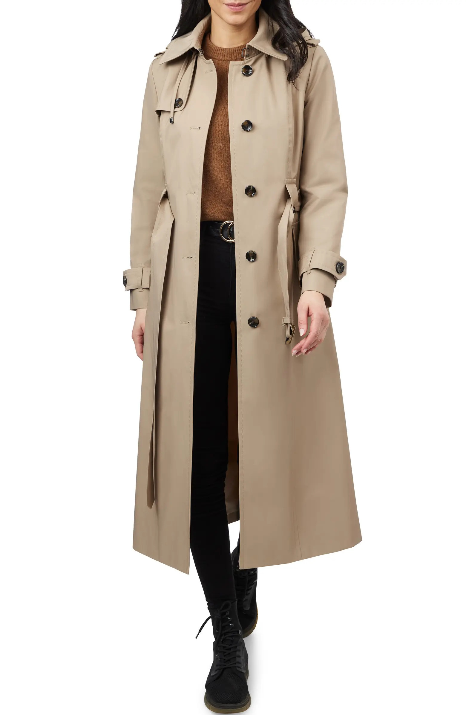 Water Resistant Belted Trench Coat | Nordstrom