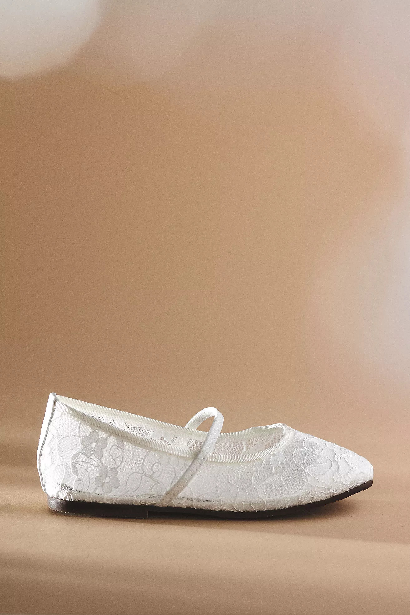 Princess Daliana Lace Flower Girl Flats | Anthropologie (US)
