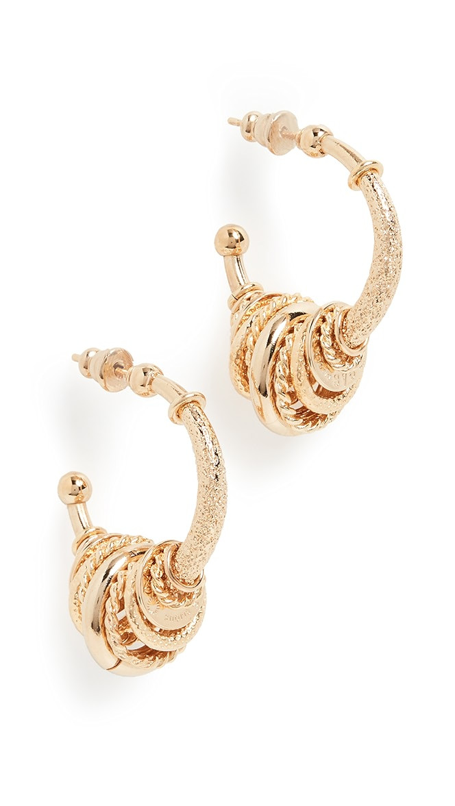 Creole Maranzana Earrings | Shopbop