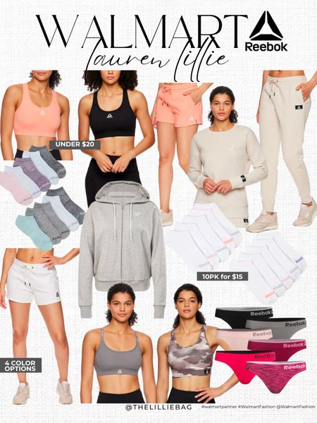 Walmart Reebok athleisure wear! 
Sports bras on sale for $16!

Comfortable, great quality and affordable everyday pieces to add to your wardrobe! Reebok is available at Walmart. 

#walmartpartner #WalmartFashion
@WalmartFashion

Walmart fashion. Athleisure wear. Workout wear. 

#LTKfindsunder50 #LTKstyletip #LTKfitness