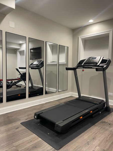 SALE ALERT 🚨 on mirrors! We hung the mirrors in the gym and they look so much better than I expected! I didn’t want to spend a fortune on them but really wanted that mirror look in the gym! These are super affordable and look good! @Walmart #walmarthome #walmartfinds #walmartfind #walmart #homegym #gym #fitness 

#LTKSeasonal #LTKsalealert #LTKhome