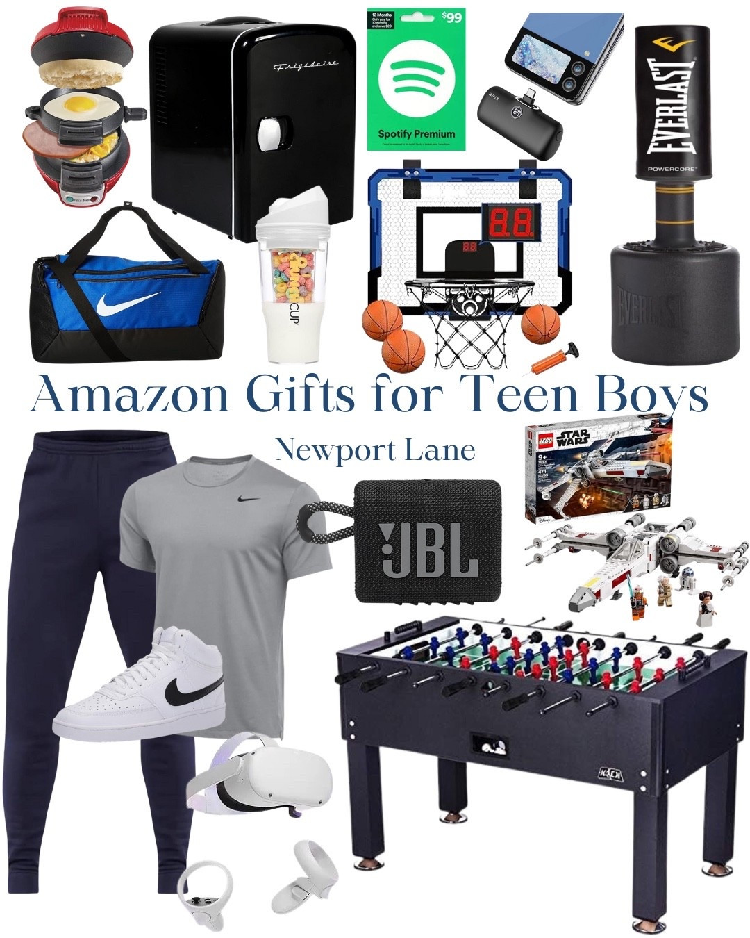 We've compiled the ultimate Amazon gift guide for teen boys, from VR headsets and LEGO Star Wars to a foosball table and mini basketball hoop!
teen gifts, teen boy style, boys wishlist, electronic gadgets, activewear, sporty gifts, kitchen cookware, holiday season

#LTKMens #LTKFamily #LTKGiftGuide