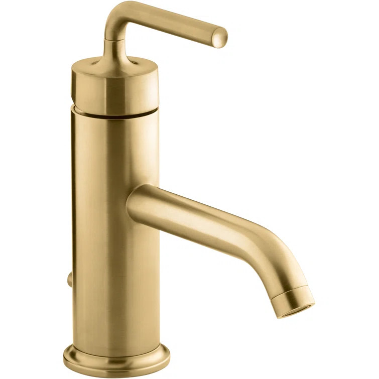 14402-4A-2MB Purist® Single Hole Bathroom Faucet with Drain Assembly | Wayfair North America