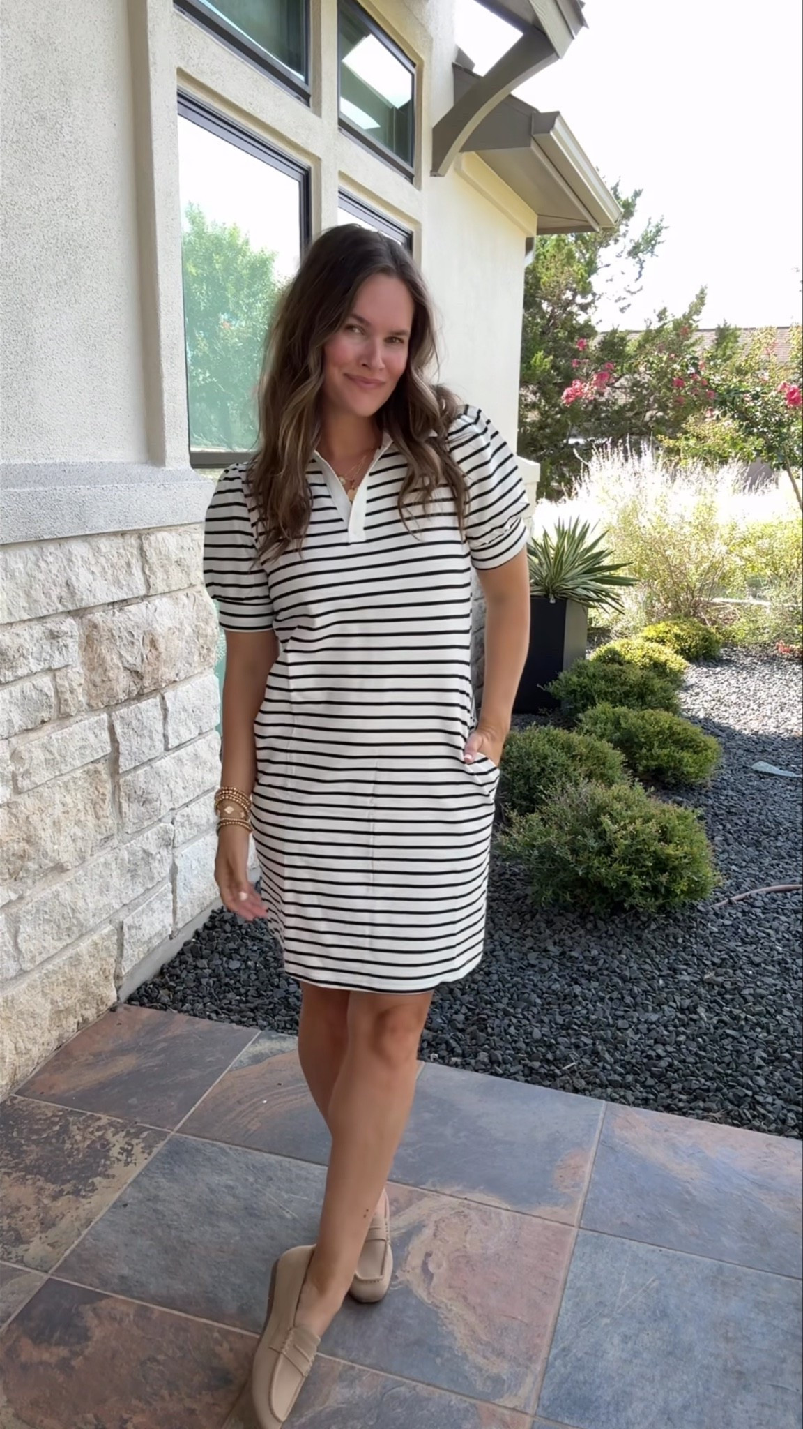 Teacher style made easy 🤍 This Amazon striped polo dress is comfortable, polished, and perfect for busy back to school

#LTKootd #LTKSeasonal #LTKmomlife