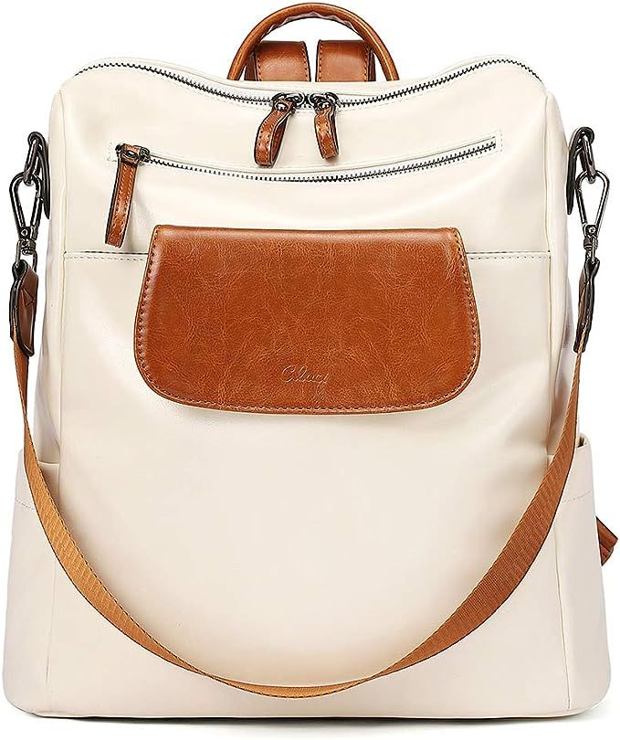 CLUCI Backpack Purse for Women Fashion Leather Designer Travel Large Convertible Ladies Shoulder ... | Amazon (US)