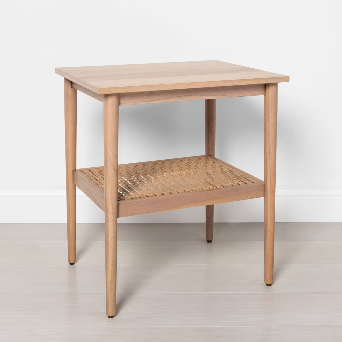 Wood & Cane Accent Side Table - Hearth & Hand™ with Magnolia | Target