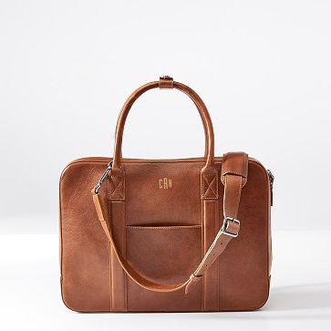 Carson Leather Briefcase | Mark and Graham