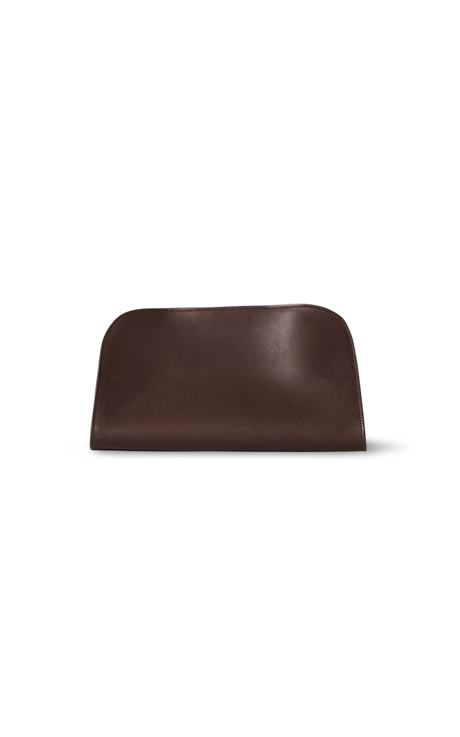 The Row Peggy Leather Clutch - Moda Operandi | Moda Operandi (Global)