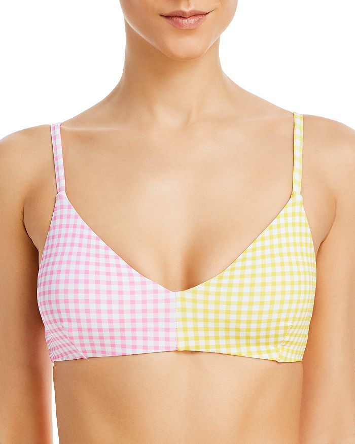 AQUA AQUA Colorblocked Bikini Top Back to Results -  Women - Bloomingdale's | Bloomingdale's (US)