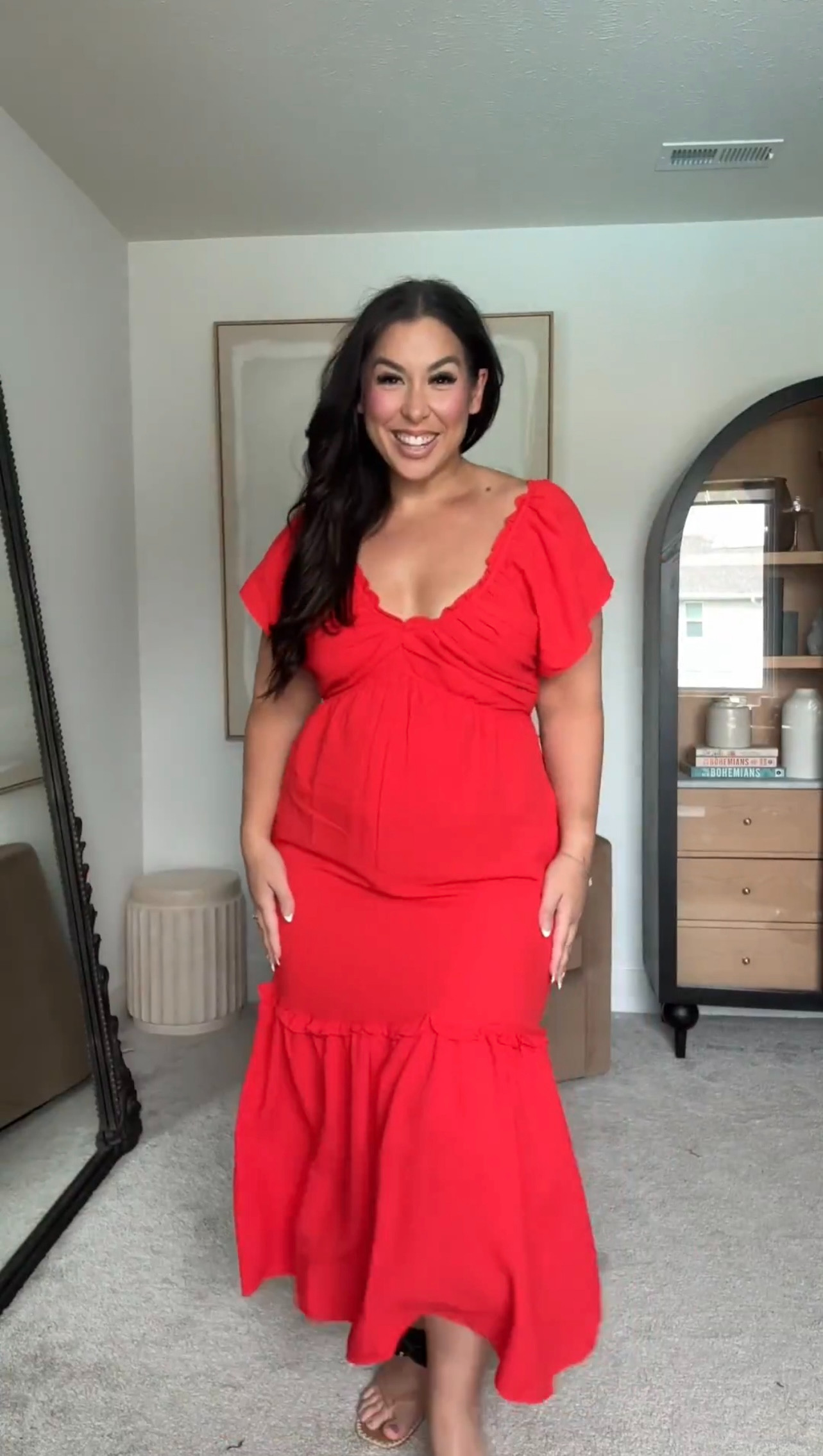 Midsize spring dress under $30! Wearing a size large!
-
-
-
Affordable fashion, bridal shower dress, baby shower dress, spring outfit, midsize dress, maxi dress, Walmart fashion, Walmart style 

 #LTKMidsize #LTKFindsUnder50 #LTKStyleTip