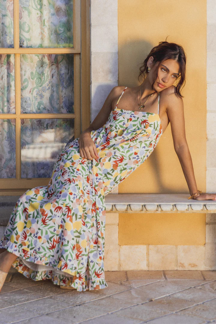 Miuccia Maxi Dress - Multi | Petal & Pup (US)