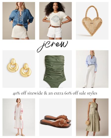 Jcrew Memorial Day sale! 40% off sitewide + take an extra 60% off sale styles! 

#LTKSaleAlert #LTKWorkwear #LTKGiftGuide