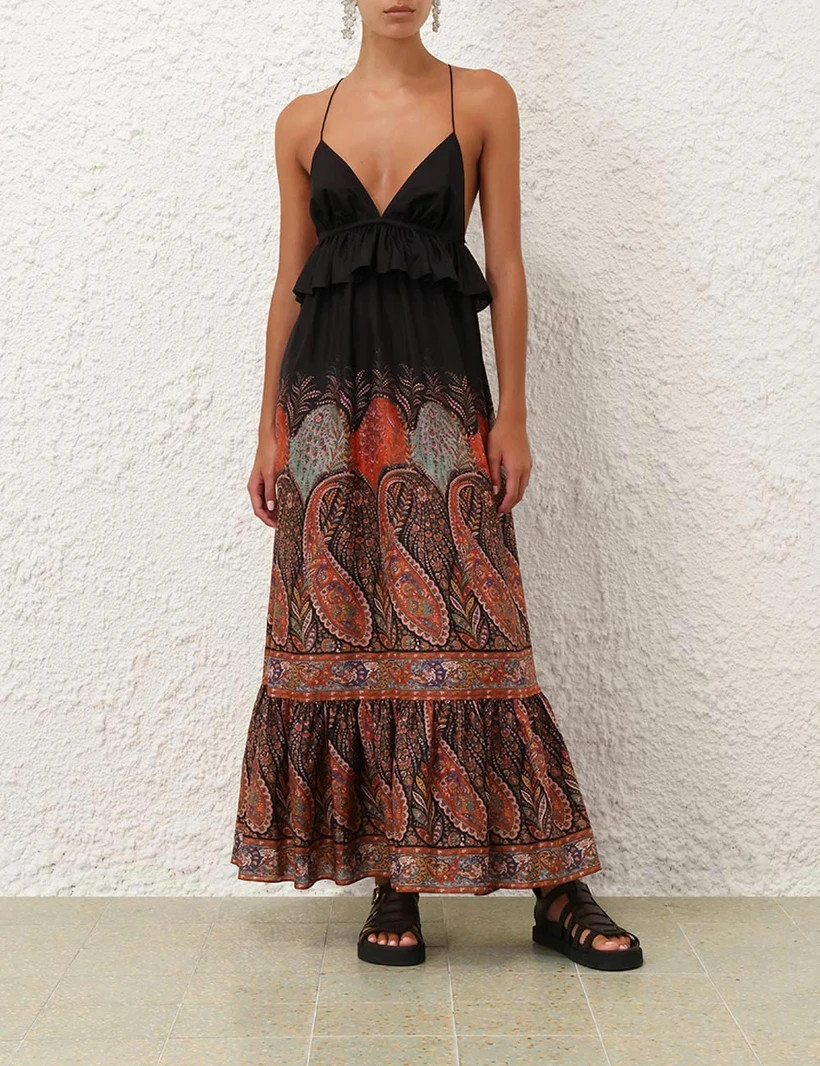 Rhiannon Ruffle Maxi Dress            
        
            

    
    
    











    
    ... | ZIMMERMANN (US, CA, EU, MENA)