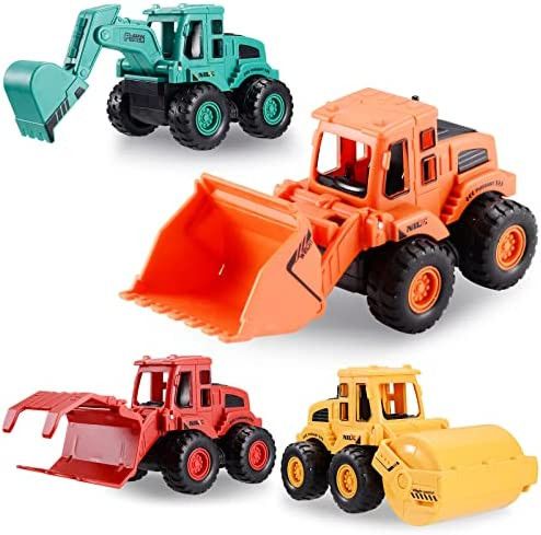 Construction Toys for 3 Years Old Boys Girls Toddlers Kids, Friction Powered Construction Truck T... | Amazon (US)