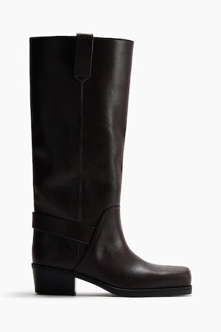 H & M - Knee-High Boots - Brown | H&M (US + CA)
