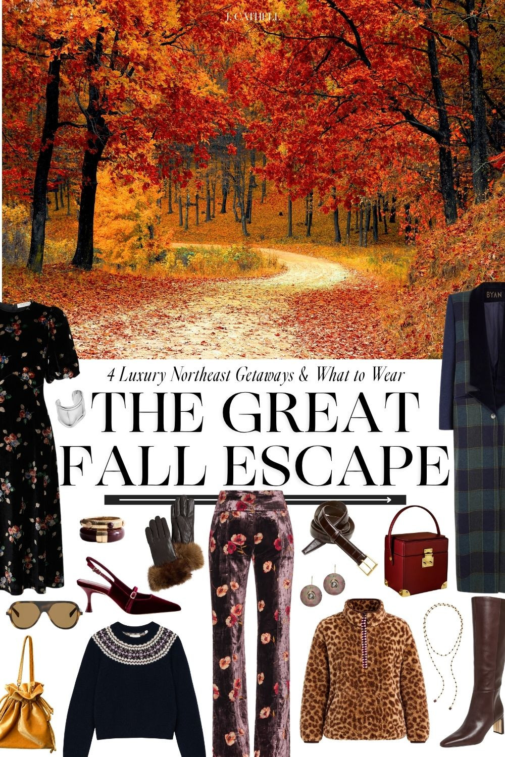 🍂 Four luxe Northeast getaways, eight outfits, and one very good excuse to book a fall weekend away.
In The Great Fall Escape, I’m sharing 4 luxury Northeast destinations—from coastal Maine and the New Jersey countryside to the Hudson Valley and Vermont—plus what to wear for each one. Think chic daytime layers for hiking, spa days, and exploring, then polished dinner looks for cozy nights by the fire.
If you’re craving peak foliage, beautiful resorts, fabulous food, and a reason to pull out the cashmere, suede, and boots, this edit is for you. Tap to shop the looks and start planning your fall escape. 🤎✨ 

 #LTKTravel #FallGetaway #NortheastTravel #FallStyle #LuxuryTravel #FallOutfits #WeekendGetaway #TravelStyle #AutumnTravel #LTKFinds #LTKSeasonal #LTKOver40 #LTKTravel