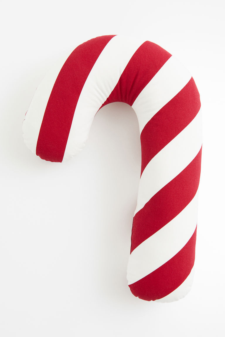 H & M - Candy Cane Cushion - Red | H&M (US + CA)