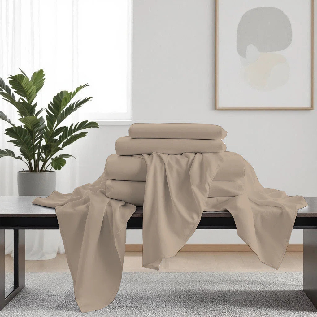 Luxurious Premium Microfiber Sheet Set (Set of 6) | Wayfair North America