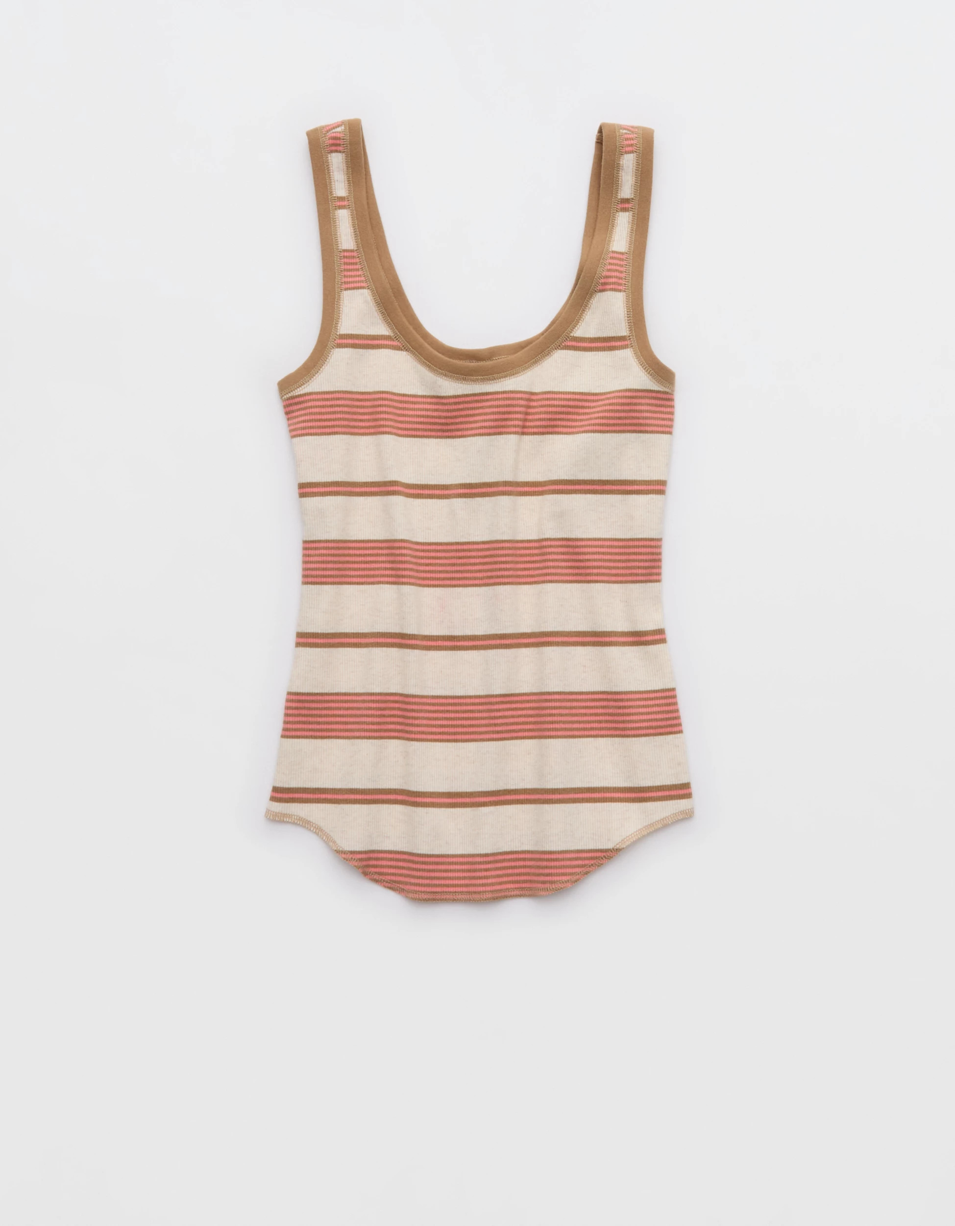 Aerie Ribbed Scoop Neck Tank Top | Aerie