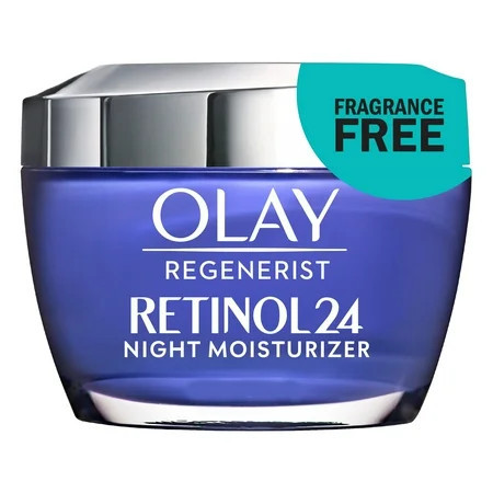 Olay Regenerist Retinol 24 Night Facial Moisturizer, 1.7 fl oz | Walmart (US)