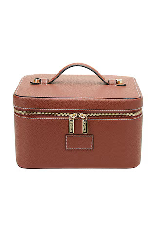 ETOILE COLLECTIVE Vanity Case in Ginger Brown from Revolve.com | Revolve Clothing (Global)