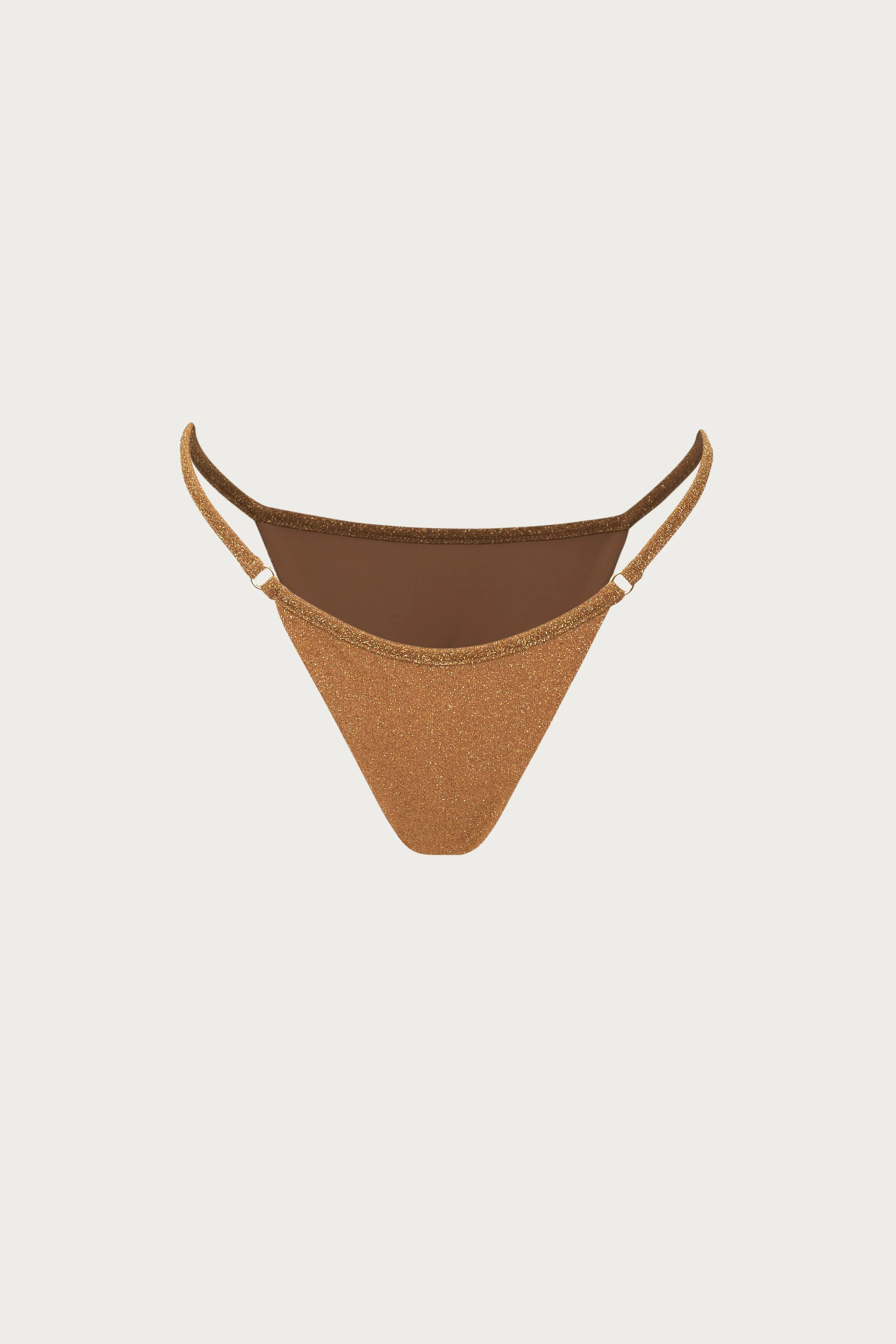 Bikini Bottom (Mocha Shimmer Lurex) | SAME