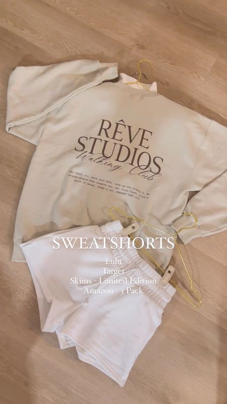 Sweat shorts my new comfy fav 
High waisted 

Lulu 
Target 
Skims - Limited Edition 
Amazon - 3 Pack 

#LTKover40 #LTKtravel #LTKfitness