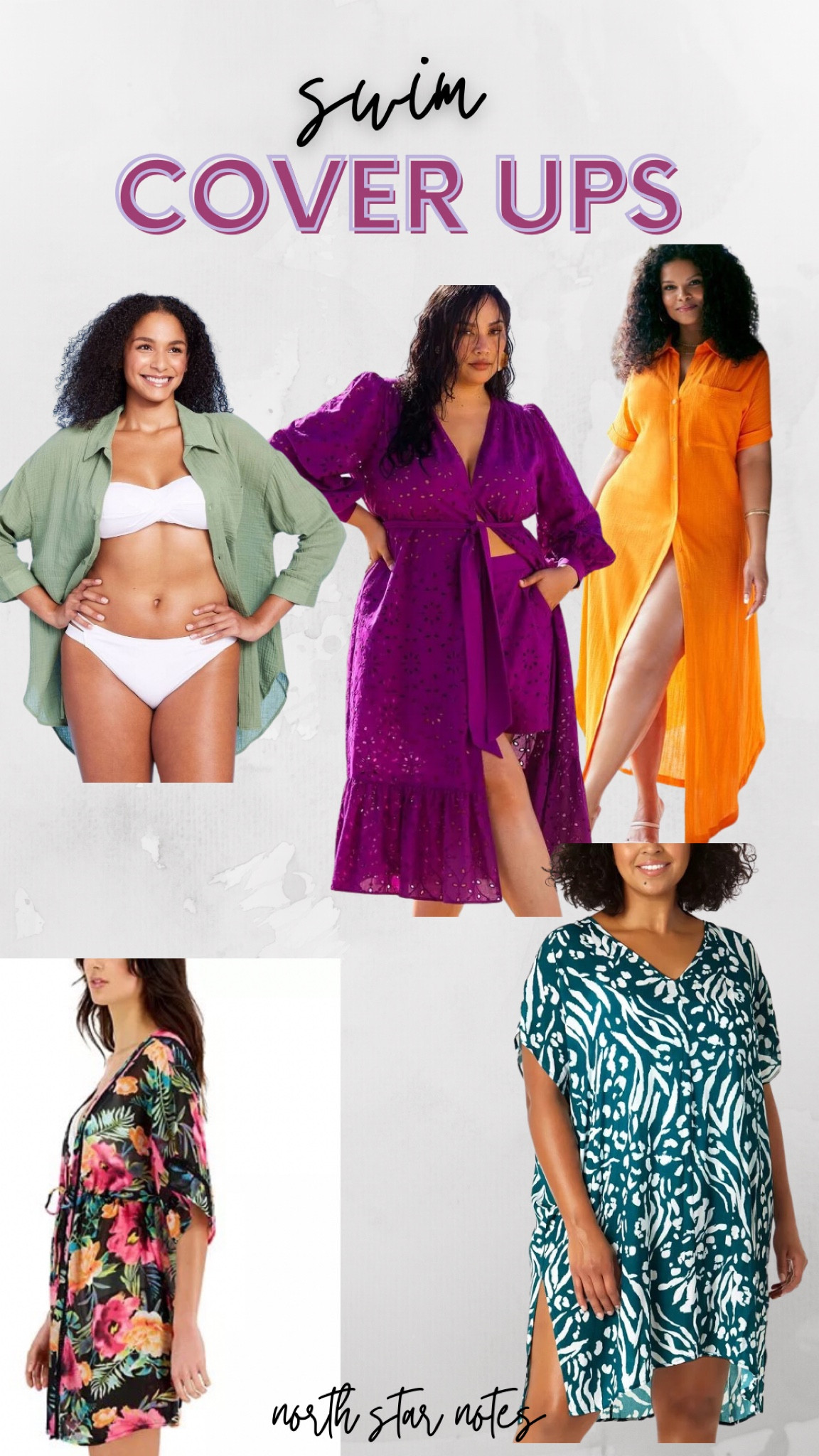 Swim cover ups for all!

#LTKcurves #LTKunder100 #LTKSeasonal