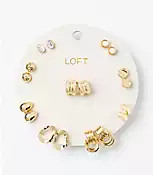 Chunky Stud Earring Set | LOFT