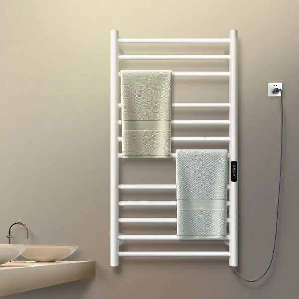 Straight Towel Rail Electric Towel Warmer | Wayfair North America