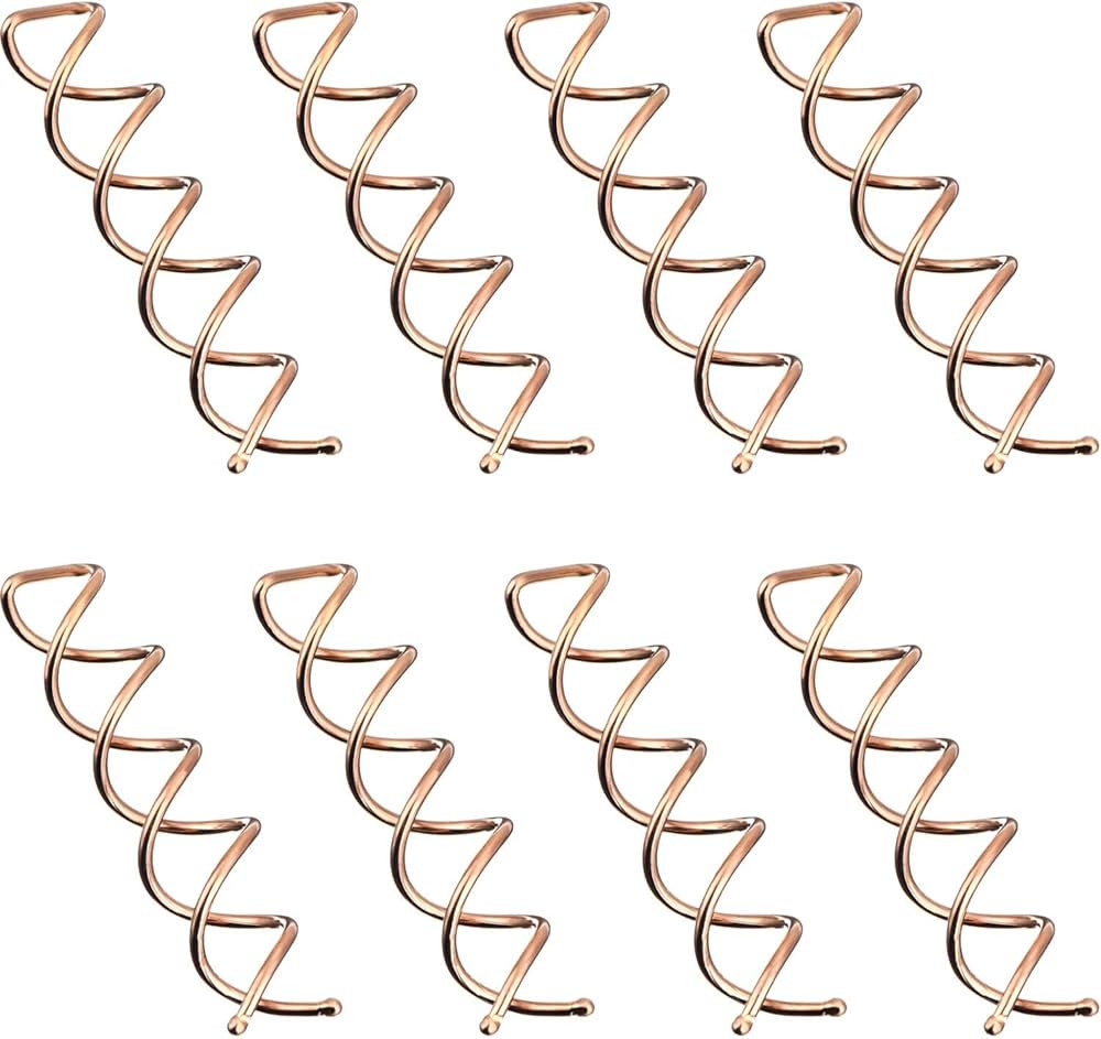 eBoot Spiral Hair Pin Spin Pin Spiral Hair Clip Spin Clip Bun Stick Pick for DIY Hair Style 20 Pa... | Amazon (US)