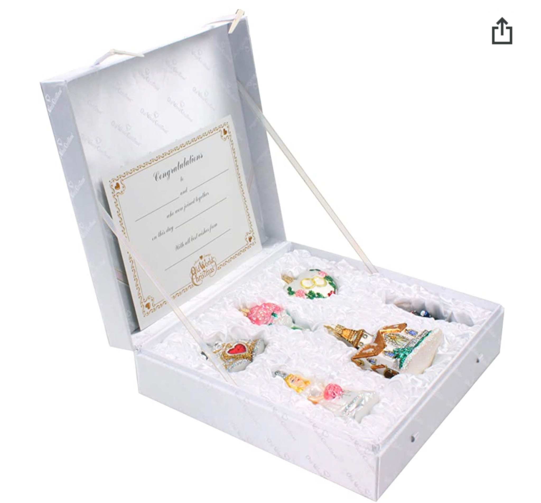 This brides box is such a great gift for the newly engaged or newly marrieds 

First Christmas ornaments // brides box // newlywed gift // first Christmas tree 

#LTKwedding #LTKHoliday #LTKhome