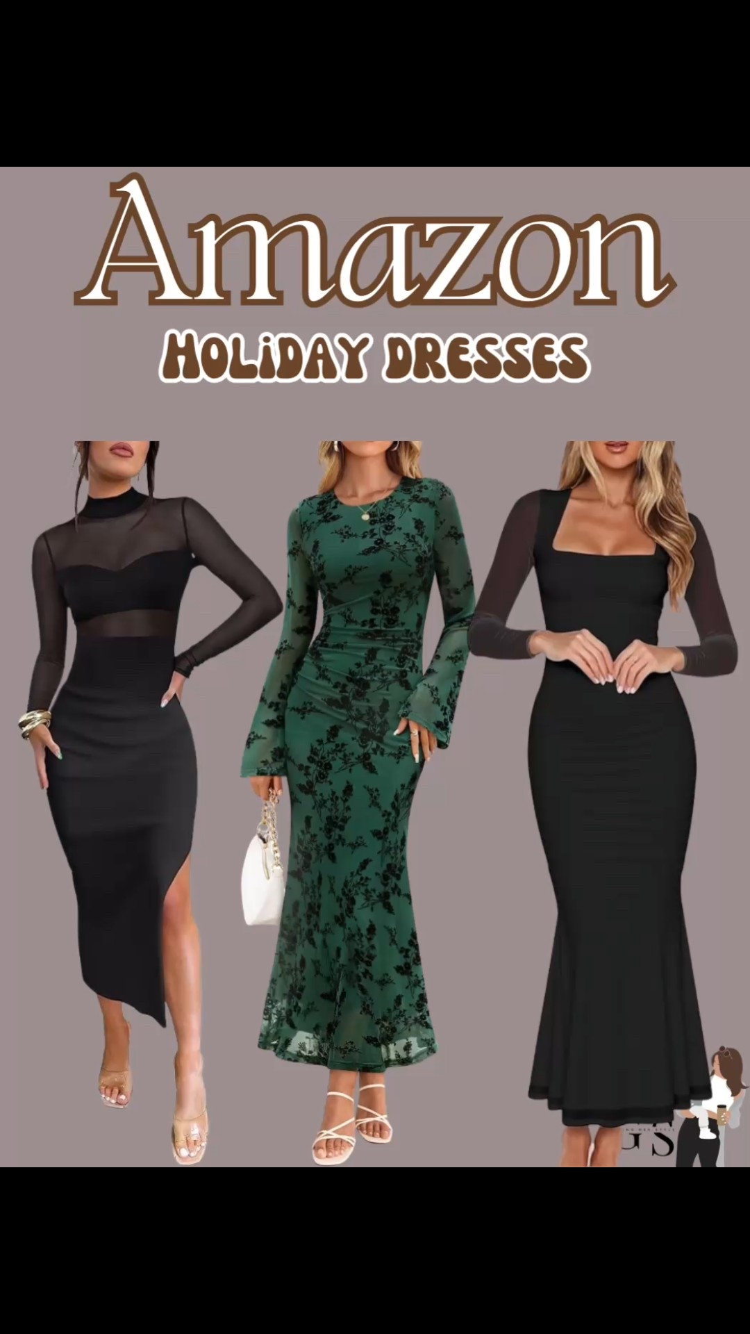 Holiday dresses from Amazon prime 

Amazon, Amazon dress, Amazon dresses, Amazon wedding guest dress, Amazon Christmas dress, fall fashion, cocktail dress, Christmas dress, seasonal dresses, formal dresses, holiday dress, holiday party dress, holiday party, Christmas party, Christmas party dress, wedding guest dresses, winter wedding guest dress, green dress, sequin dress, red dresses, bridesmaid dress, formal wear, cocktail dress, midi dress, short dress, mini dress, ruffles, satin
#dresses #holiday

#LTKParties 

#LTKHoliday #LTKBump #LTKWedding