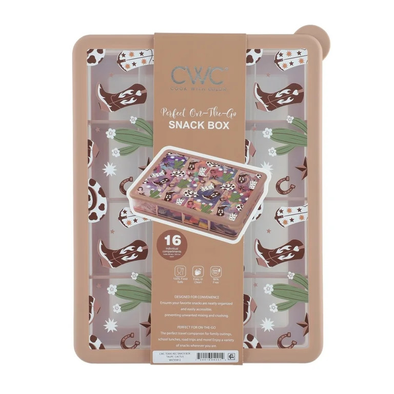 CWC TEXAS REC SNACK BOX TAUPE 3 - Walmart.com | Walmart (US)