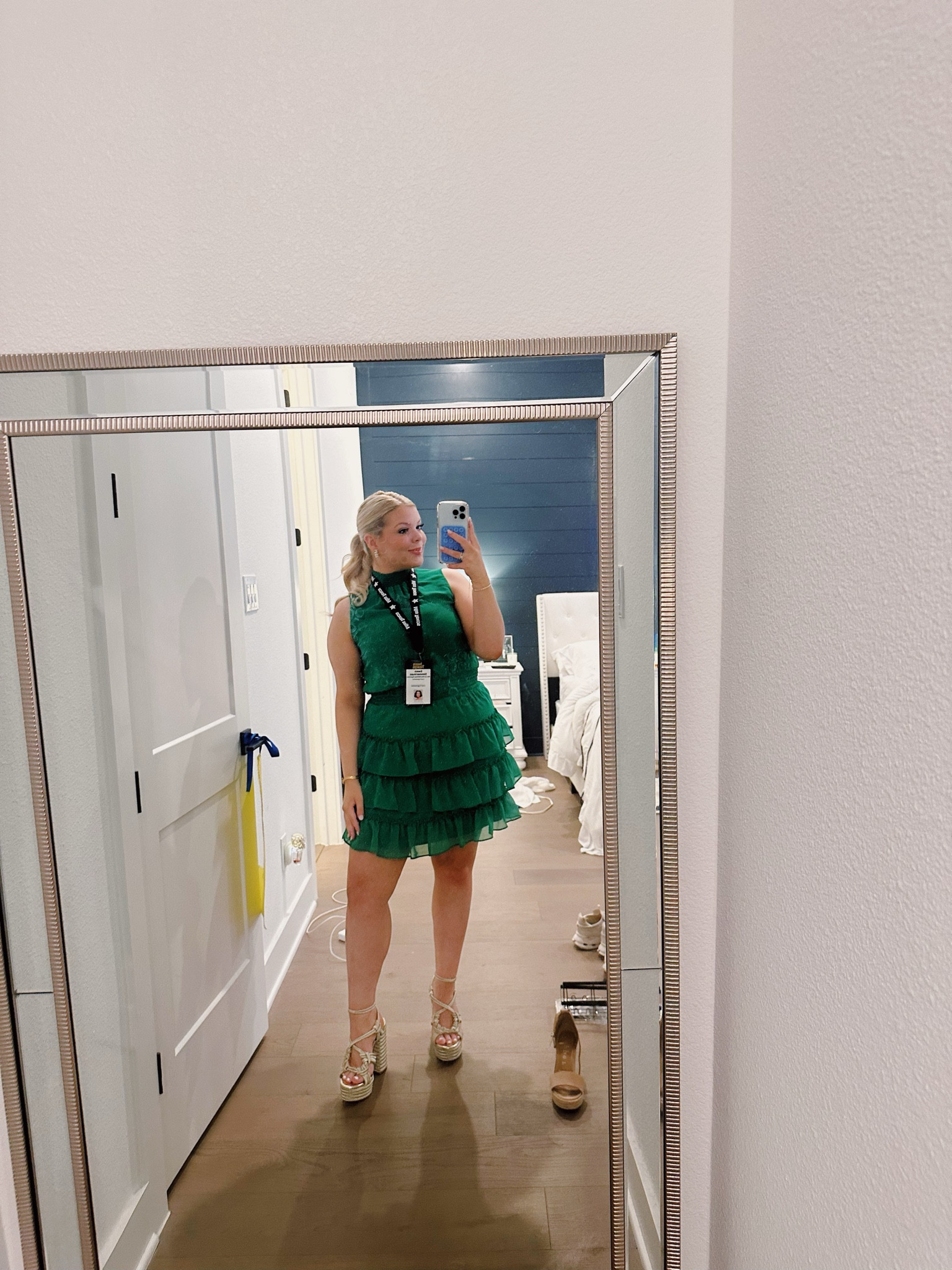 ON SALE NOW!!!!! Green halter dress from Dillards!!! 💚💚

#LTKStyleTip #LTKBeauty #LTKSummerSales