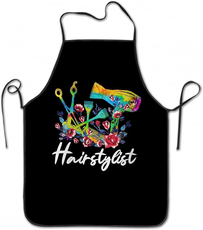 Giwawa Hairstylist Aprons for Women Hair Stylist Apron for Salon Home Hair Cutting | Amazon (US)