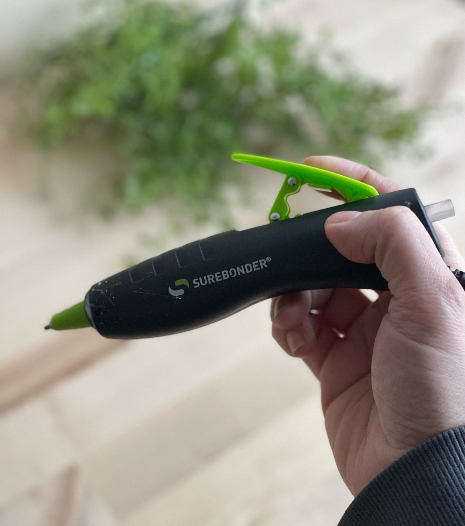 Has a more precise tip than a regular hot glue gun, it does take some practice to get use to. Totally worth it if you need smaller lines of hot glue!#LTKFind

#LTKhome