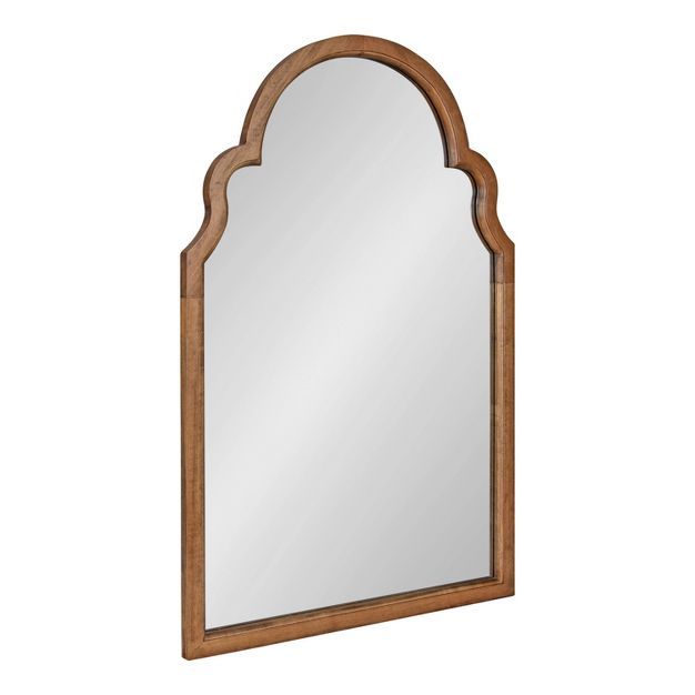 24" x 36" Hogan Arch Wall Mirror Rustic Brown - Kate & Laurel All Things Decor | Target