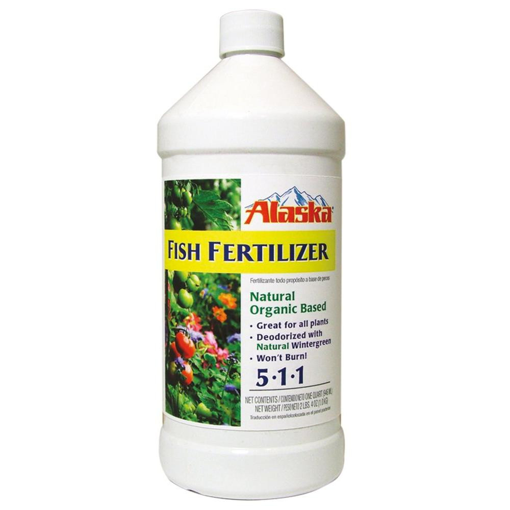 32 oz. 5-1-1 Liquid Fish Fertilizer | The Home Depot
