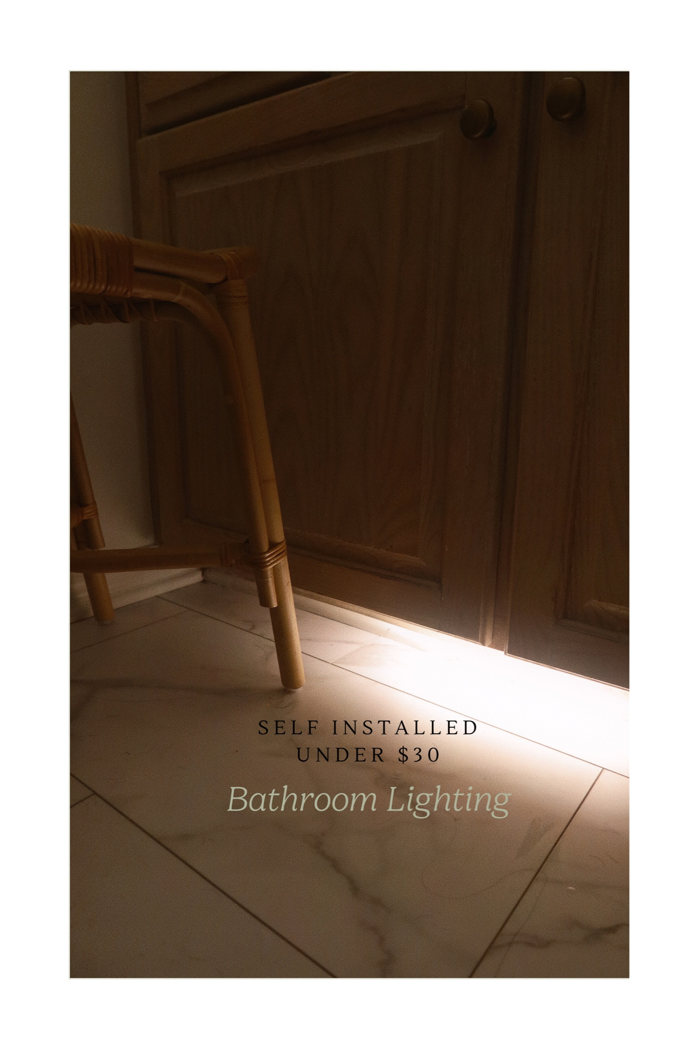 Probably the easiest thing I’ve ever installed… because well, they’re stickers. So.

#LTKhome