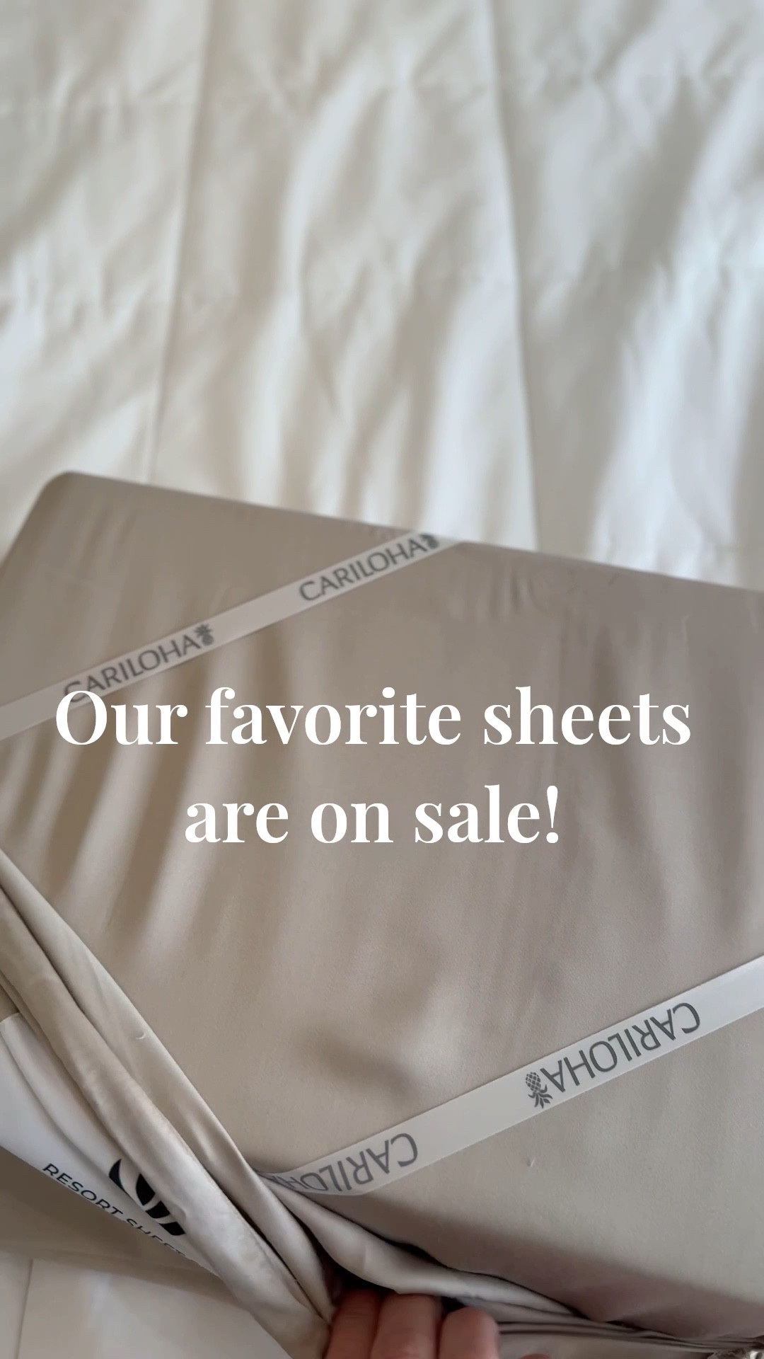 We have tried a lot of sheets and these resort style sheets we are obsessed with! I just remade our guest house bed and they are always a favorite 😍

#LTKHome #LTKCyberWeek #LTKHoliday