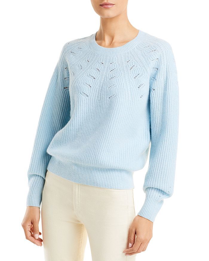 Novelty Stitch Cashmere Sweater - 100% Exclusive | Bloomingdale's (US)