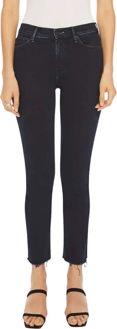 The Dazzler Mid Rise Ankle Fray Jeans | Nordstrom