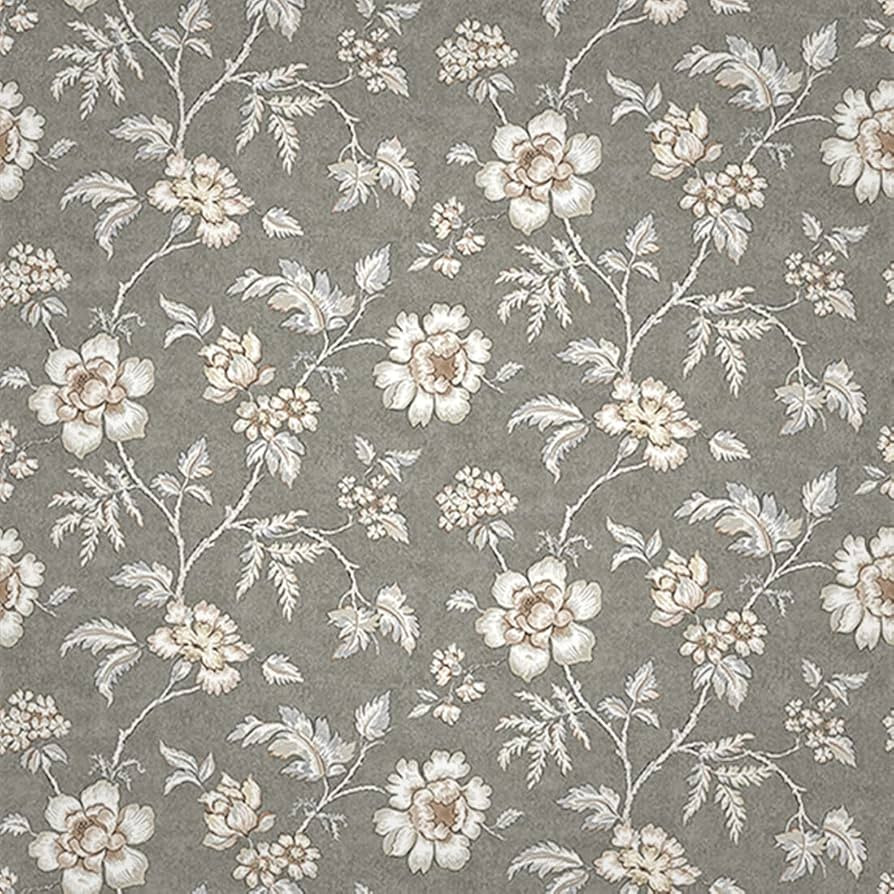 KAMTAIVOY Peel and Stick Wallpaper White/Black Floral Contact Paper Removable Self-Adhesive Water... | Amazon (US)