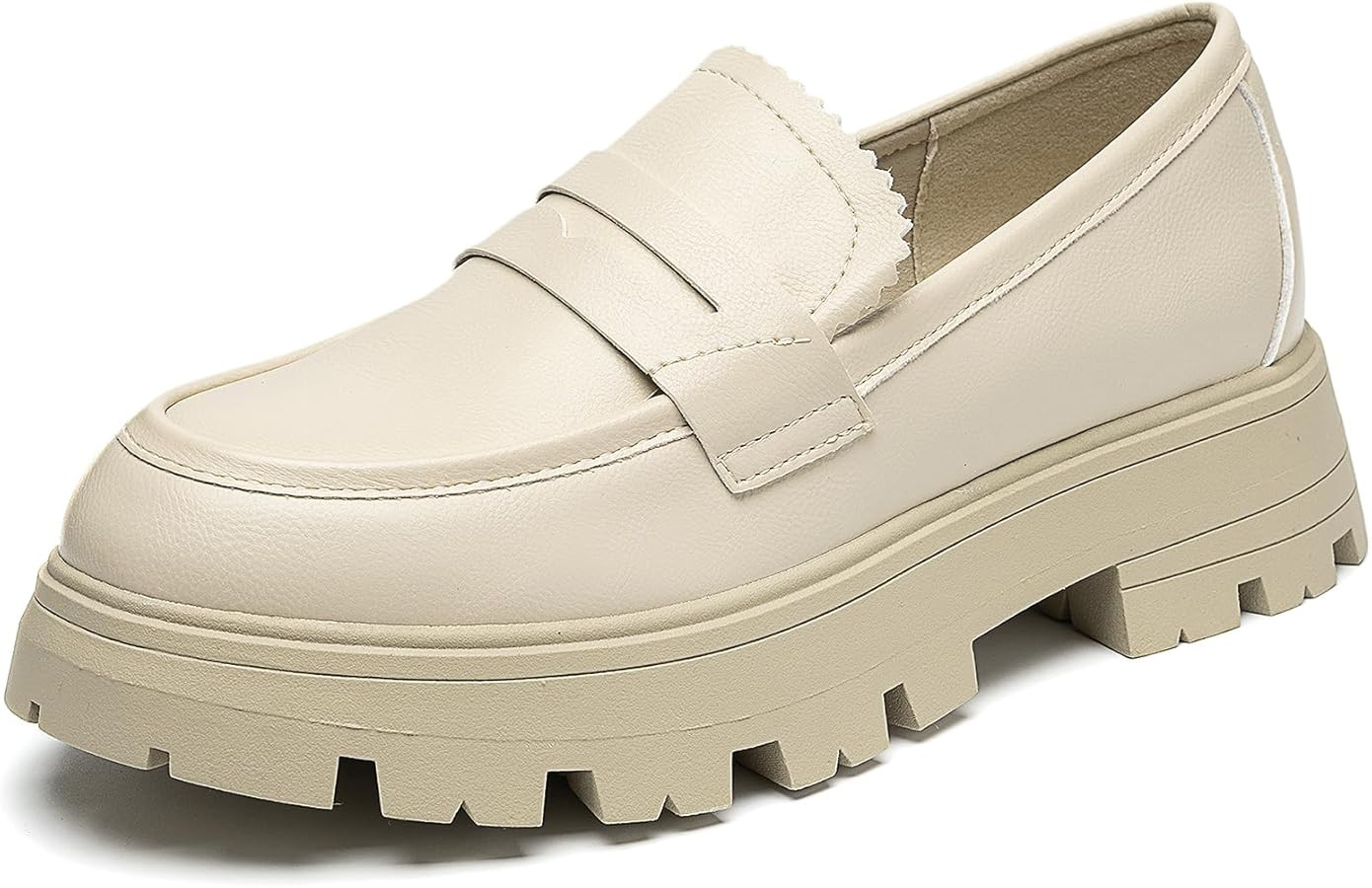 Cestfini Platform Chunky Loafers for Women | Amazon (US)