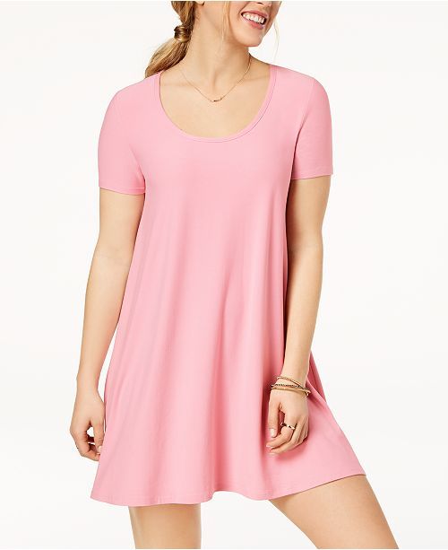 Juniors' Trapeze T-Shirt Dress | Macys (US)