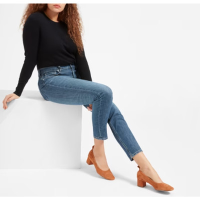 NWT Everlane The High Rise Skinny Jean in Medium Blue  | eBay | eBay US